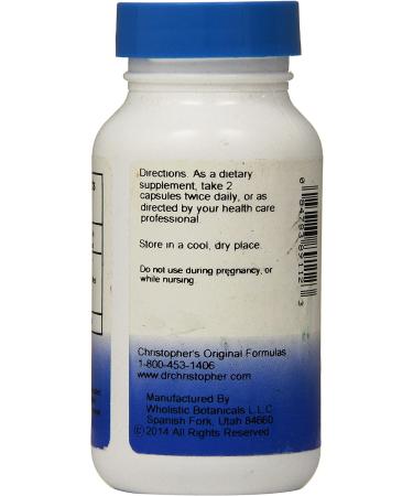 Christopher's Glandular System Formula 400mg - 100 Vegetarian Caps | Natural Health Supplement - Buy Online on GoSupps.com