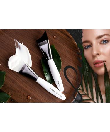 Luvia Mask Brush Silicone S502 - Dual Silicone Brush for Face & Eye Masks | Perfect for Serums | Shop Now - Buy Online on GoSupps.com