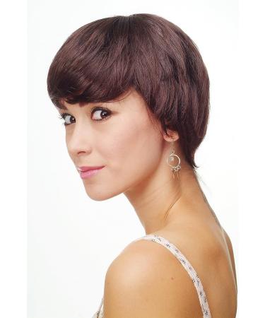 WIG ME UP 81033-2T33 Ladies Short Straight Bob Wig - Brown Mahogany Mix | International Shipping Available - Buy Online on GoSupps.com