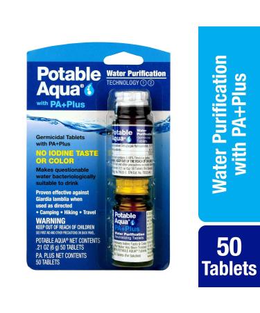 LifeStraw Personal Water Filter 2 Pack + Potable Aqua Water Purification Tablets - Emergency Preparedness Combo - Buy Online on GoSupps.com