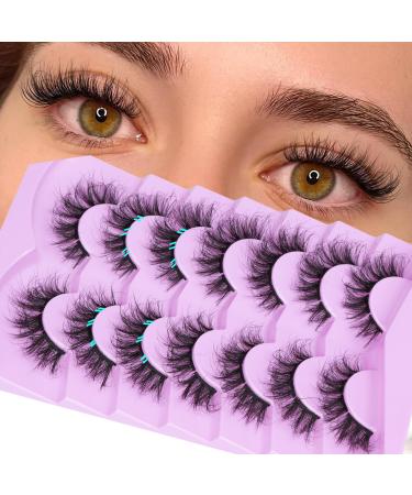 JIMIRE Cluster Lashes Individual Eyelash Clusters Natural Look Eyelashes Extension Russian D Curl Lash Extensions Fluffy Eyelash Individuals 9-17mm Thick Fake Eyelashes