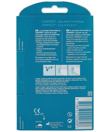 Compeed Callus Plaster Size L - 2 Pieces for Effective Foot Care | Fast International Shipping - Buy Online on GoSupps.com