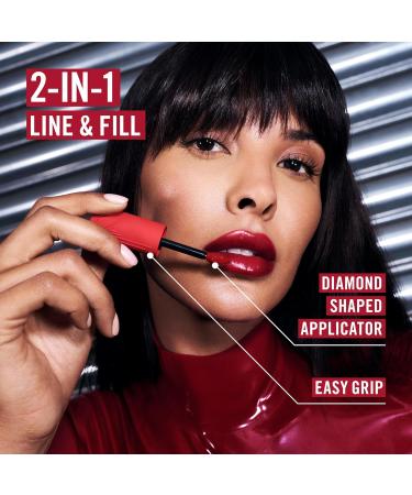 Coty Rimmel Thrill Seeker Lip Latex 300 Main Character liquid lipstick lip gloss lip color lipstick with hyaluronic acid lipstain smooth and shiny moisturizes hyaluronic acid vitamin E aloe vera 6 ml - Buy Online on GoSupps.com