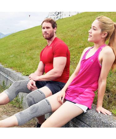 Vital Salveo Compression Knee Sleeve C3 Comfort - Pain Relief and Joint Protection - Ideal for Sports and Daily Wear - Large Size - Buy Online on GoSupps.com