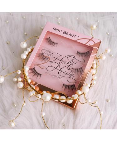 Insu Beauty Half 3/4 Re-useable Luxury Eyelashes - 3 Pairs - Buy Online on GoSupps.com