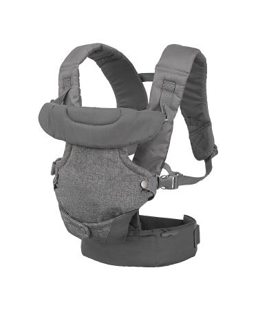 Infantino Flip Advanced 4-in-1 Carrier - Ergonomic Convertible Front and Back Carry - Grey - Buy Online on GoSupps.com
