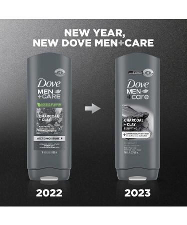 DOVE MEN + CARE Deodorant Stick Moisturizing Deodorant For 72-Hour Protection Clean Comfort Deodorant & Elements Body Wash Charcoal + Clay Effectively Washes Away Bacteria - Buy Online on GoSupps.com