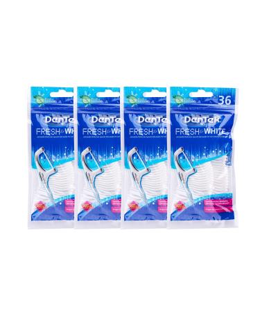 4x Dentek Fresh & White dental sticks