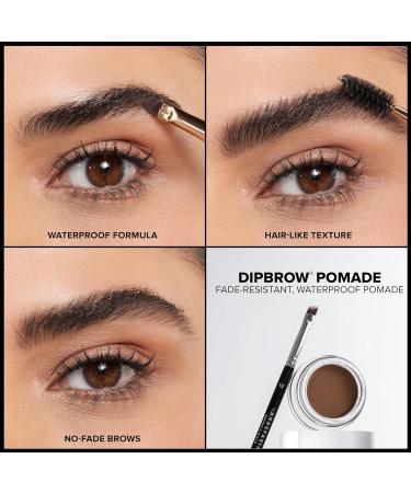 Anastasia Beverly Hills Dip Brow Pomade - Granite 4.0g | Long-lasting Eyebrow Gel for Defined Brows - Buy Online on GoSupps.com