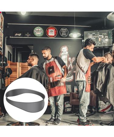 LONGHAO Silicone Haircut Band Cutout Shaving Stencil Curved Silicone Hair Cutting Tape Haircut Band Shaving Stencil for DIY Home Haircuts for Shaving Neckline Trimming - Buy Online on GoSupps.com