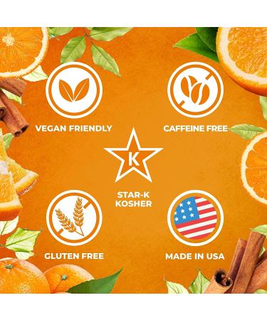 Total Tea Detox K Cup - Caffeine Free Slimming Tea with Senna, Ginger Root, and Hibiscus for Colon Cleanse and Weight Loss - Natural Citrus Cinnamon Herbal Tea - 12 Pods - Buy Online on GoSupps.com