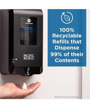 GP PRO Pacific Blue Ultra Automated Touchless Foam Hand Soap Dispenser Refill - Dye and Fragrance Free - 3 Refills, 1200 mL Each - 40.5 Fl Oz (Pack of 3) - Buy Online on GoSupps.com
