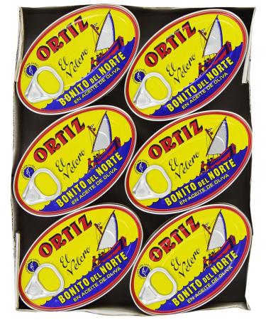 Ortiz Bonito Del Norte Tuna in Olive Oil 3.95 oz Oval Tin (Spain) - 12 Pack - Buy Online on GoSupps.com