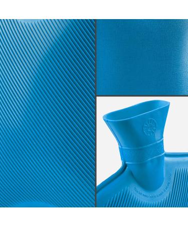 Buy Durable 1.8L Rubber Hot Water Bottles - 2 & 3 Pack Heat Bottles for Adults & Kids | International Shipping - Buy Online on GoSupps.com