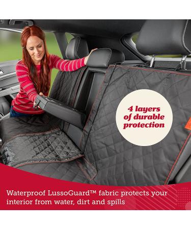 Lusso Gear Dog Car Seat Cover | 100% Waterproof, Non-Slip, Protects from Scratches, Mud & Shedding | Fits Car, Truck & SUV | Black - Buy Online on GoSupps.com