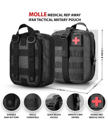 ASA TECHMED Everyday Carry Trauma Kit - Compact Lightweight IFAK for Emergency Care - Buy Online on GoSupps.com