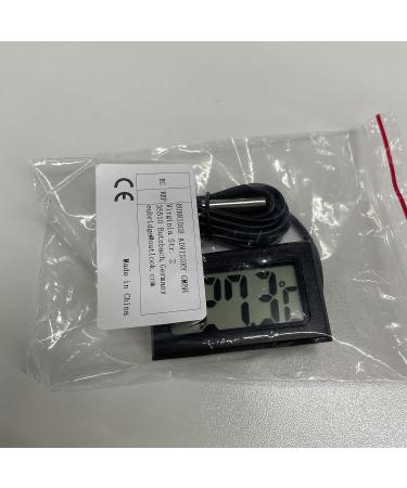 VOKTTA 3PCS Digital LCD Thermometer with 1M NTC Probe -50 C to +110 C for Refrigerator Aquarium - Buy Online on GoSupps.com