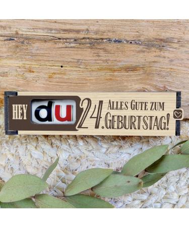 24th Birthday Chocolate Bar Gift Box | Unique Gift Ideas for Men & Women | Birthday Decorations & Treats - Buy Online on GoSupps.com