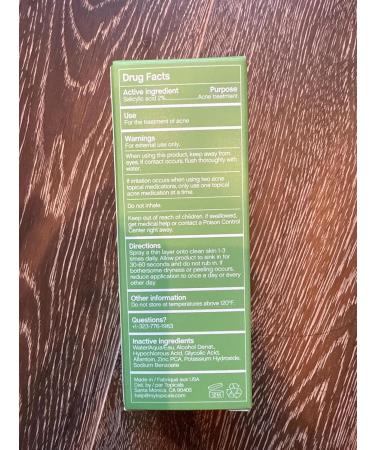 Clearly Acne Clarifying + Calming Mist for Face & Body | Reduces Acne Blackheads & Redness | Strengthens Skin Barrier & Evens Texture | 2% Salicylic Acid + AHA | Vegan & Cruelty-Free (4 fl oz) - Buy Online on GoSupps.com