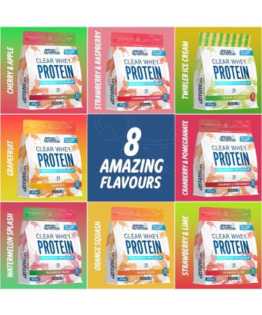 Applied Nutrition Clear Whey Isolate - Cranberry & Pomegranate High Protein Powder (875g - 35 Servings) - Buy Online on GoSupps.com