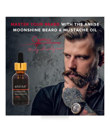 All-Natural Cypress Beard Oil & Mustache Oil for Hair Growth | Stimulate & Nourish Your Beard - Buy Online on GoSupps.com