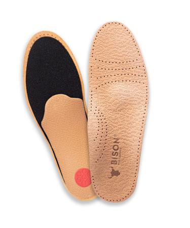 ORTRI Orthopedic leather insoles against sweaty feet shoe insoles/size 35-46 (38)