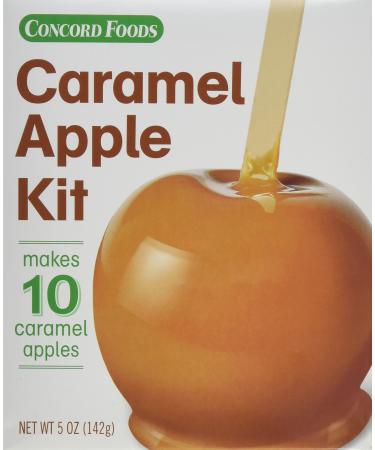 Concord Confections Caramel Apple Kit, 5 oz, 2 Count 5 Ounce (Pack of 2)
