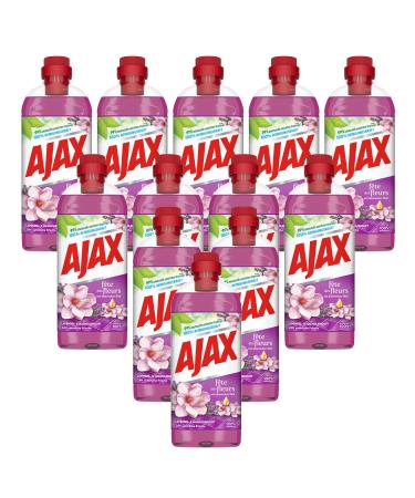 Ajax Lavender & Magnolia Flower Festival Multi Surface Cleaner 12 x 1 Litre (Pack of 12)
