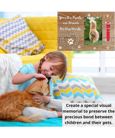 Sort it Rite Dog Memorial Picture Frame - Ideal Pet Memorial Gift for Dogs & Cats | Holds 4x6 Photo - Heartfelt Quote | Loss of Dog Gift (Natural) Beige - Buy Online on GoSupps.com