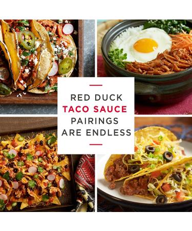 Red Duck Organic Taco Sauce - Mild, Gluten-Free & All Natural (8 fl. oz.) - Buy Online on GoSupps.com