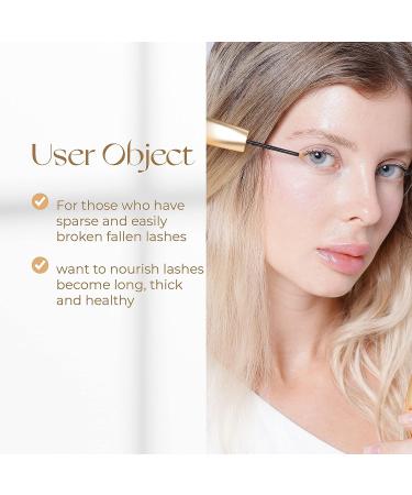 Misan Abera Eyelash Growth Serum - Lash Booster and Enhancer | Pack of 1, 2, or 3 - Regenerating and Nourishing for Longer, Thicker Lashes | 0.18 Fl oz Per Item - Buy Online on GoSupps.com