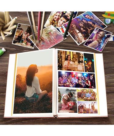 Magnetic Self-Stick Photo Album - Our Adventure Book, Leather Cover DIY Album for Wedding Anniversary - Holds Various Photo Sizes - Buy Online on GoSupps.com