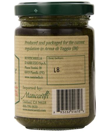 Rustichella D' Abruzzo Pesto Alla Genovese Sauce - 4.6 fl oz - Buy Online on GoSupps.com