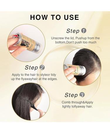 Stick Cheveux Plaquage 75g Hair Wax Stick Pour Discipliner Les Frisottis Et Les Cheveux Rebelles B ton De Cire Stick Cheveux Pour Femmes (Pack of 1) 0.08 g (Lot de 999) - Buy Online on GoSupps.com