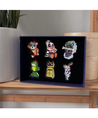Youtooz Five Nights At Freddy's Security Breach Pin Set Official Licensed FNAF Security Breach Pins Collectors Box Includes 6 Pins By Youtooz Five Nights At Freddy's Collection Metal no gemstone - Buy Online on GoSupps.com