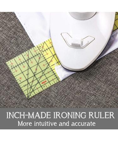 Hot Ironing Measuring Ruler - Heat Resistant Sewing Tool for Electric Iron - 10 Inches - Buy Online on GoSupps.com