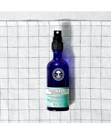 Neal's Yard Remedies Lavender & Aloe Vera Deodorant 100ml | Natural Deodorant with Lavender & Tea Tree Oils - Buy Online on GoSupps.com