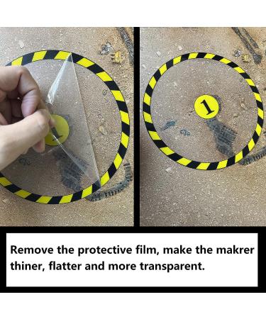 Jucoci Objective Markers 6PCS Set for WH40k Wargame - Yellow-02 - Buy Online on GoSupps.com