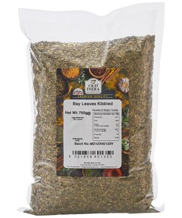 Old India Bay Leaves Kibbled 750g