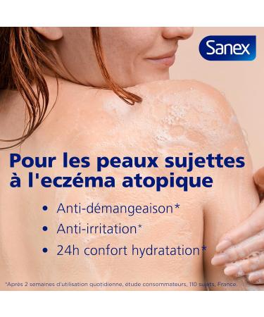 SANEX - Derma Th rapie - Huile de douche anti-d mangeaisons et anti-irritations - Gel Douche - Peaux sujettes l ecz ma atopique - hypoallerg nique - complexe d acides amin s - 425 ML Peaux atopiques - Buy Online on GoSupps.com