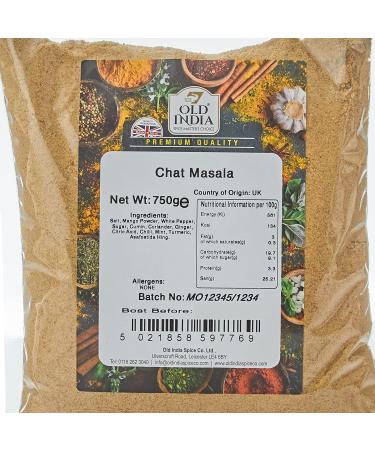 Old India Chat Masala 750g - Authentic Indian Spice Blend (Pack of 1) - Buy Online on GoSupps.com