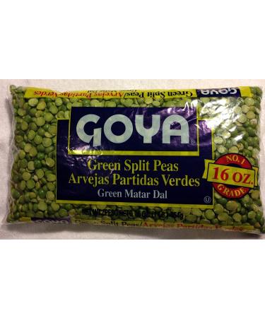 GOYA Dried Lentils, Pinto Beans, Yellow & Green Split Peas - 16oz Variety Pack (4 Pack) | Protein-Rich Legumes for Soups, Dips & Refried Beans - Buy Online on GoSupps.com