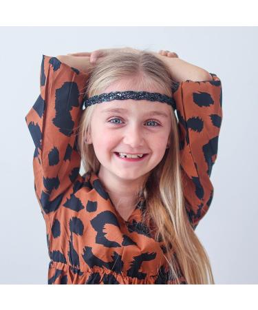 Sparkly Glitter Headbands for Girls - Adjustable, No Slip Hair Accessories for Kids, Tweens, and Teens - FROG SAC - Buy Online on GoSupps.com