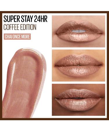 Maybelline Super Stay 24 Liquid Lipstick Kit - Chai Once More | Long-Lasting Color - Buy Online on GoSupps.com