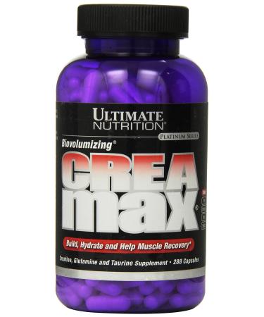 Ultimate Nutrition Biovolumizing Crea/Max, Capsules - 2000mg (288 Caps) 288 Count (Pack of 1)