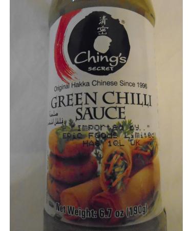CHING'S Chings Secret Green Chilli Sauce 6 x 190 g