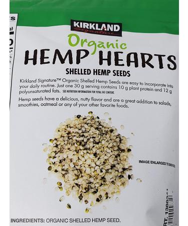 Kirkland Signature Organic Hemp Hearts Nutrient-rich Superfood for Health and Wellness - Buy Online on GoSupps.com