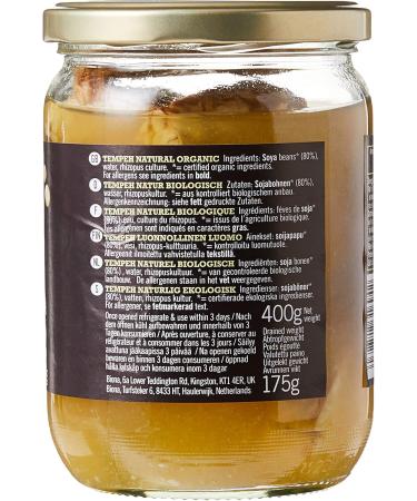 Biona Biona Organic Plain Tempeh 400g - Buy Online on GoSupps.com