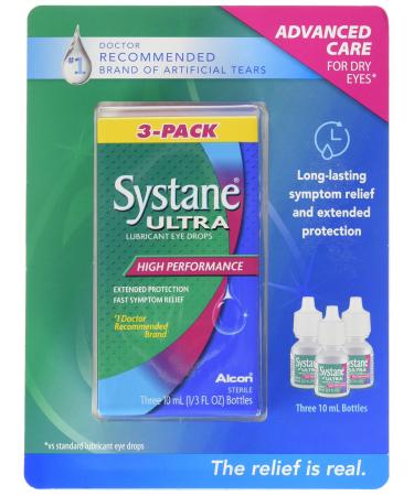 Systane Ultra Lubricant Eye Drops, 30 ml.