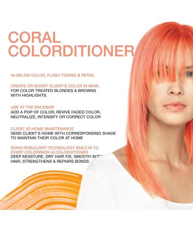 Celeb Luxury Viral Colorditioner Coral Color Depositing Conditioner with BondFix - 10 Vibrant Shades | Stops Fade, Adds Vivid Color | Cruelty-Free & Vegan | Coral Garden - Buy Online on GoSupps.com